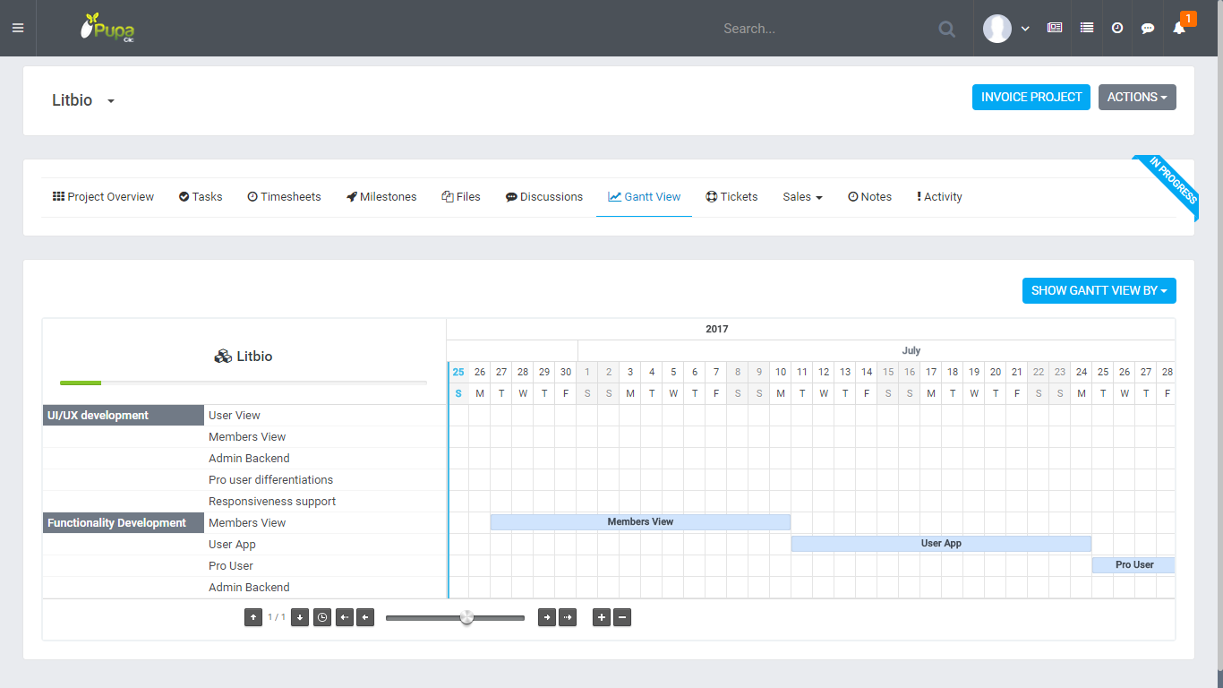 Block Chain Powered Project Management System and CRM - Web Mobile App ...